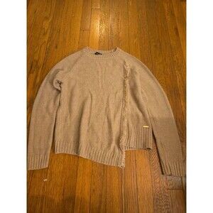 Ivanka Trump Brown Textured Sweater